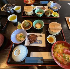 旅館の朝ごはん